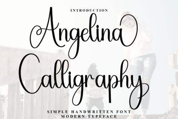 Angelina Calligraphy: A Refined Typeface for Editorial Elegance
