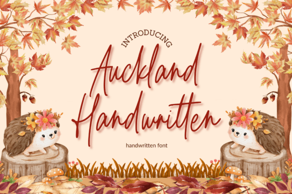 Auckland Handwritten: Elevating Editorial Design with Personal Typography