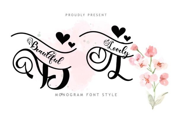Beautiful Lovely Monogram: The Script Font for Cohesive Branding