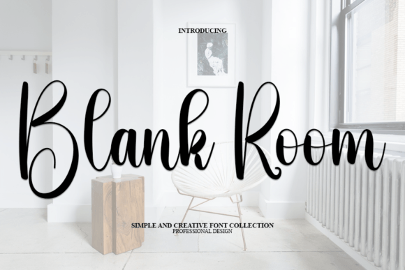 Blank Room: A Handwritten Typeface for Authentic Brand Identity