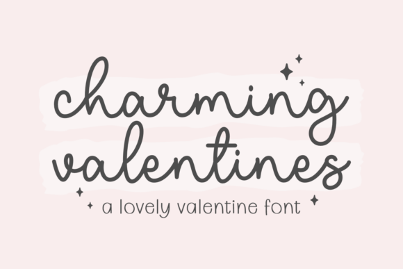 Charming Valentines: The Script Font That Elevates Small Business Branding