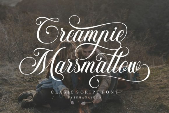 Creampie Marsmallow: Elevating Editorial Design with Elegant Script Typography