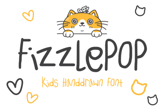 Fizzlepop: The Whimsical Handdrawn Font for Playful Branding