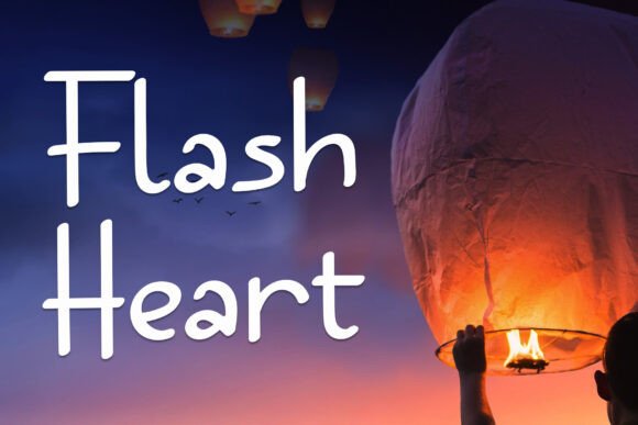Flash Heart Typeface: Elevating Digital Brand Identity