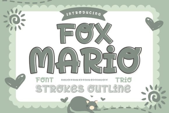 Fox Mario: A Playful Display Typeface for Modern Web Design