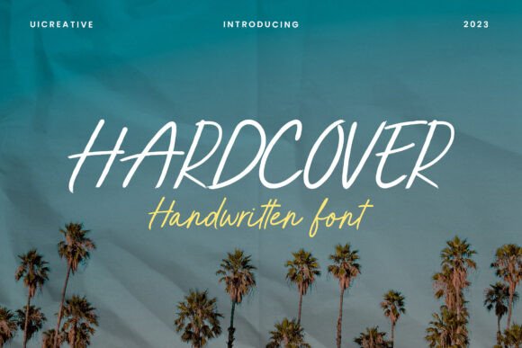 Hardcover: A Delicate Handwritten Typeface for Elegant Branding