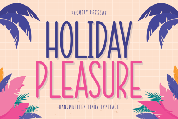Holiday Pleasure: A Script Amp Typeface for Editorial Elegance