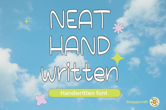 Neat Handwritten Typeface Review for Campaign Design