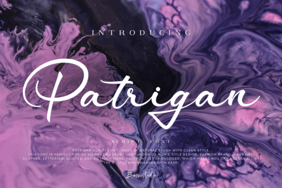 Patrigan Typeface Review: Elevating Digital Brand Identity