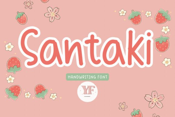 Santaki: The Organic Handwritten Typeface for Editorial Design