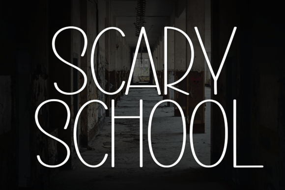 Scary School: A Handwritten Typeface for Editorial Mood