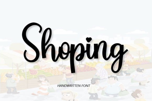Shoping: The Handwritten Font for Scroll-Stopping Social Media Graphics