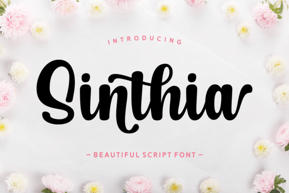 Sinthia: A Natural Script Font for Editorial Design