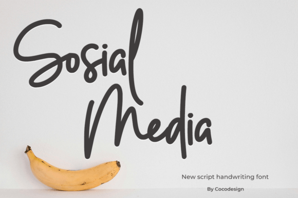 Sosial Media Typeface: Elevate Your Handmade Brand