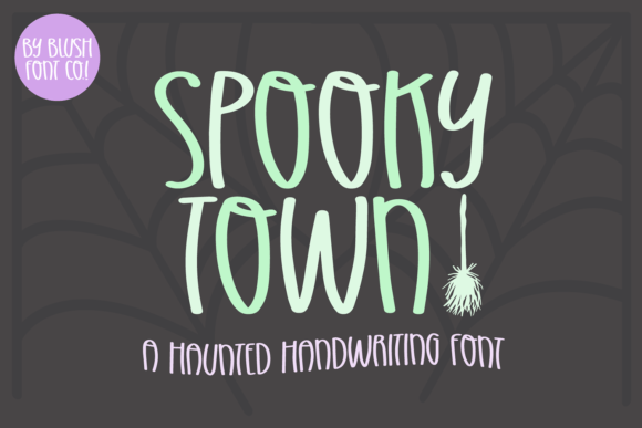 Spooky Town: The Spooky Script Font for Halloween Creators