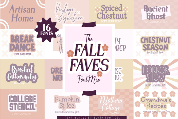Super Cute Mix Typeface Review for Crafters