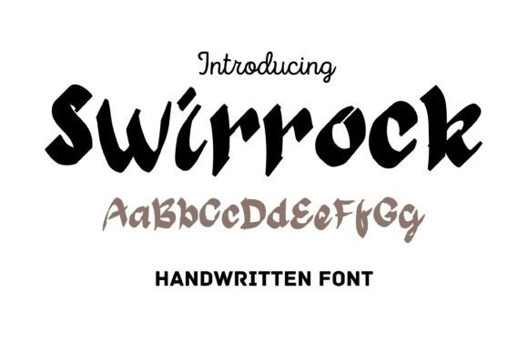 Swirrock: The Handwritten Typeface That Elevates Your Brand Identity