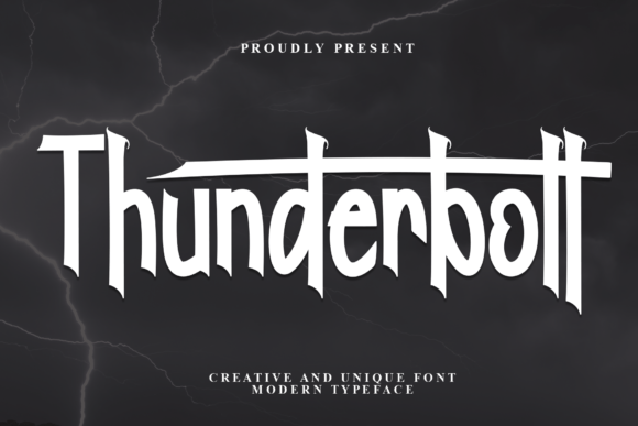 Thunderbolt Typeface: Elevating Digital Brand Identity