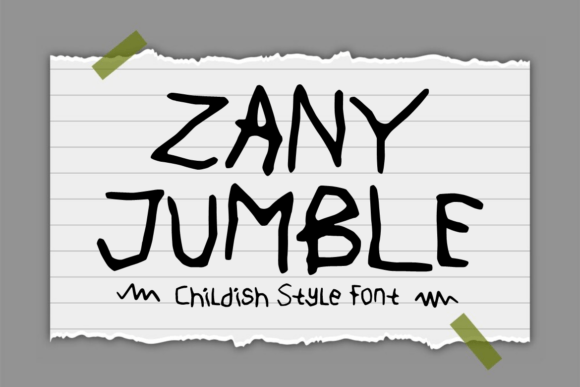 Zany Jumble Typeface Review: Playful Typography for Digital Brands